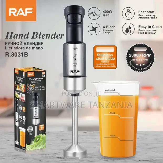 RAF Hand Blender R.3031B - 28000 RPM Immersion Mixer - Buy in Dar es Salaam, Tanzania | Smartware