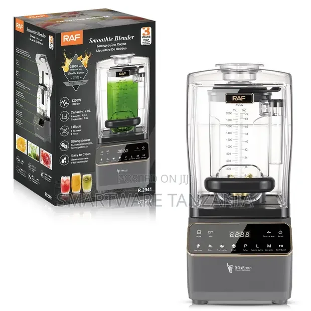 RAF High Power Smoothie Blender With 2.0L Jug - Buy in Dar es Salaam, Tanzania | Smartware