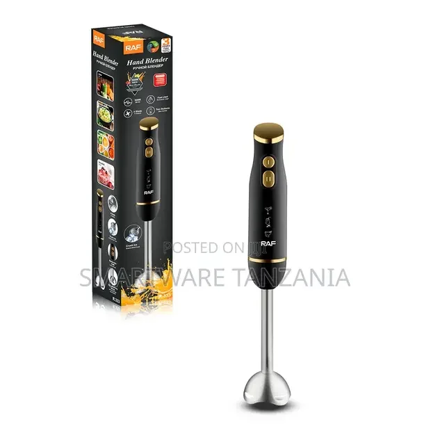Raf Immersion Blender 500w R.333 Black Gold - Buy in Dar es Salaam, Tanzania | Smartware