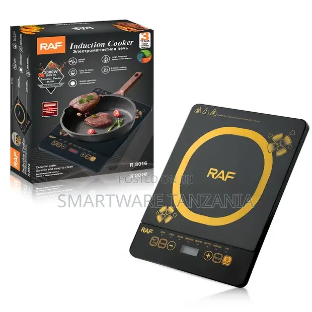 RAF Induction Cooker R.8016 2000W Ceramic Plate - Buy in Dar es Salaam, Tanzania | Smartware