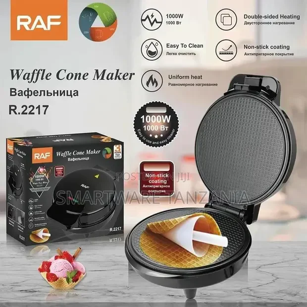 Raf Non-stick Egg Roll Waffle Cone Machine - Buy in Dar es Salaam, Tanzania | Smartware