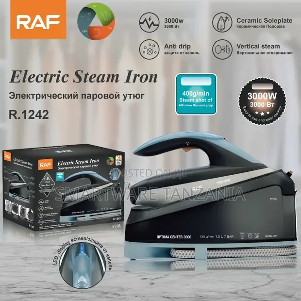Raf Optima Center 3000 Steam Station Iron - Buy in Dar es Salaam, Tanzania | Smartware
