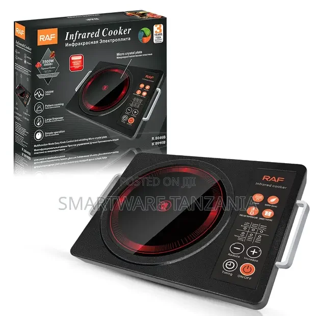 Raf Portable Infrared Cooker 3500w Digital Control Hotplate - Buy in Dar es Salaam, Tanzania | Smartware