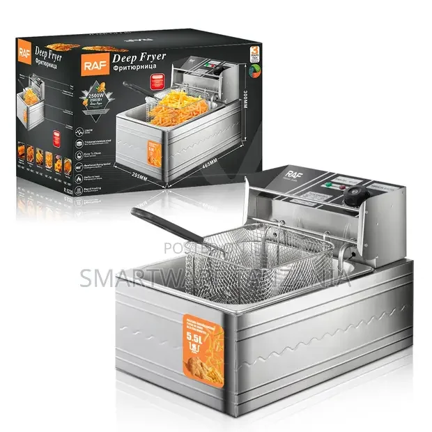 RAF Professional Deep Fryer 2500W 5.5L - Buy in Dar es Salaam, Tanzania | Smartware