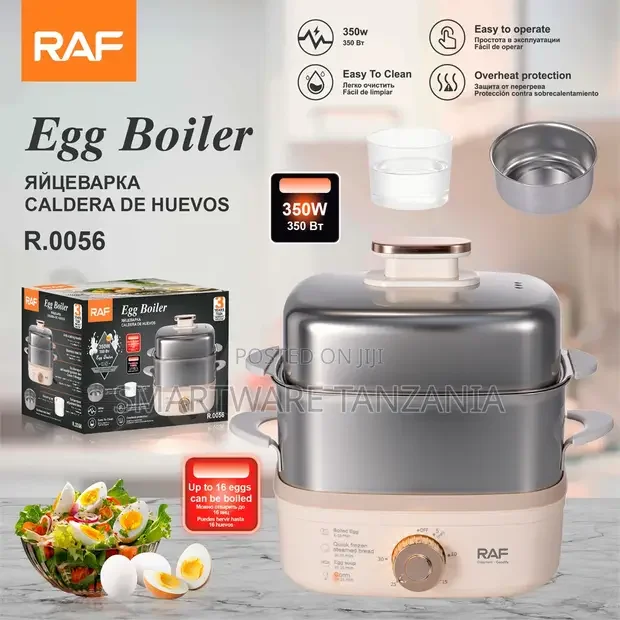 Raf R.0056 Egg Boiler 350w - Electric Egg Cooker for 16 Eggs - Buy in Dar es Salaam, Tanzania | Smartware