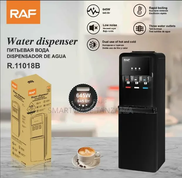 RAF R.11018B Water Dispenser 645W Hot Cold Room Temp - Buy in Dar es Salaam, Tanzania | Smartware