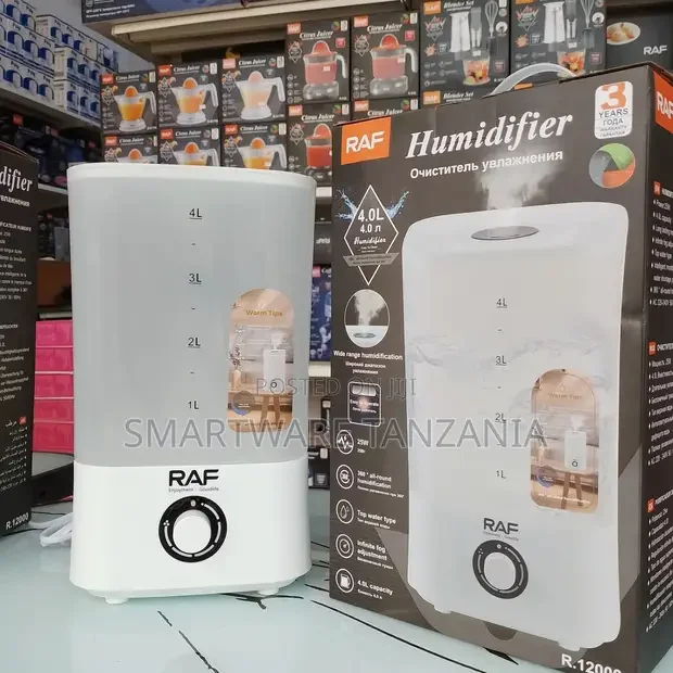 RAF R.12000 Humidifier 4L 25W 360 Degree Mist - Buy in Dar es Salaam, Tanzania | Smartware
