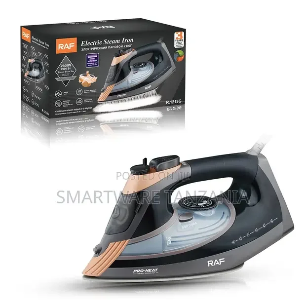RAF R.1213G Electric Iron 2600W Self-Clean Ceramic - Buy in Dar es Salaam, Tanzania | Smartware