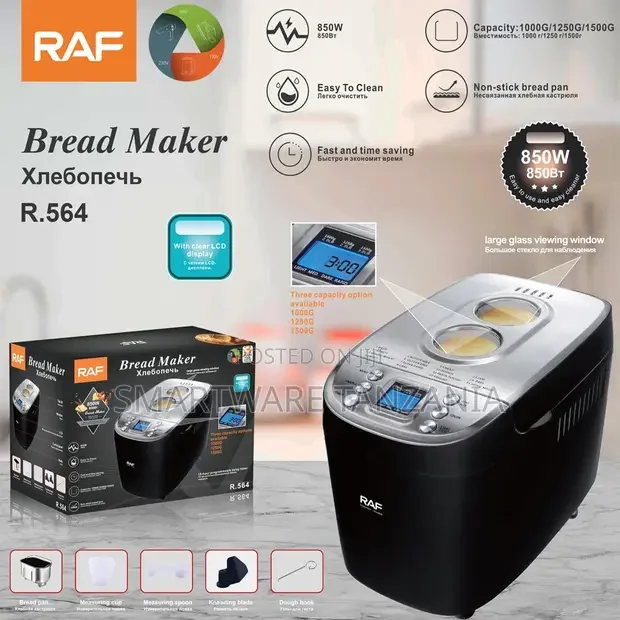 RAF R.564 Bread Maker 850W - Buy in Dar es Salaam, Tanzania | Smartware