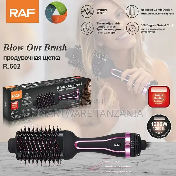 RAF R.602 Blow Out Brush 1200w - Buy in Dar es Salaam, Tanzania | Smartware