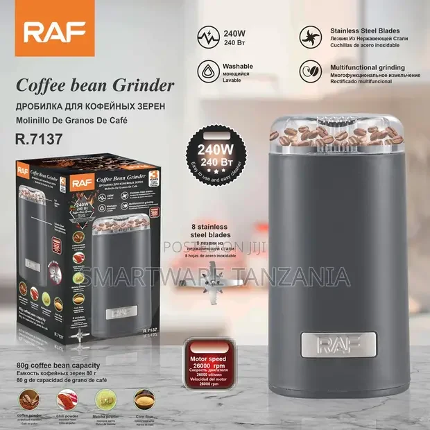 RAF R.7137 Coffee Grinder 240w - Buy in Dar es Salaam, Tanzania | Smartware