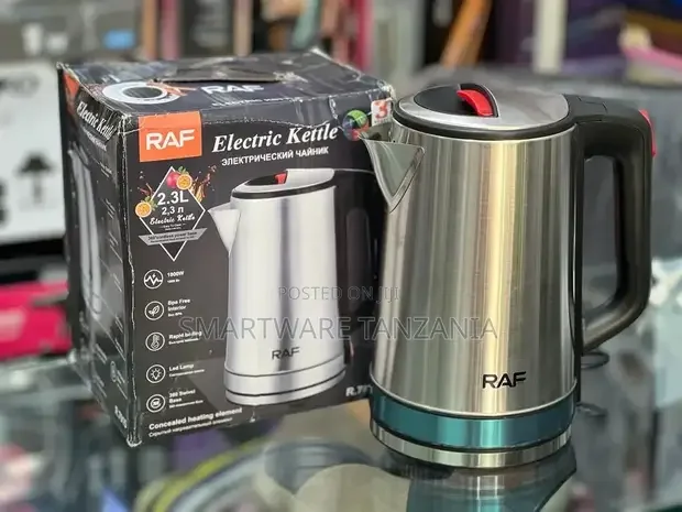 Raf R.7829 Stainless Steel Electric Kettle 2000w 2l - Buy in Dar es Salaam, Tanzania | Smartware