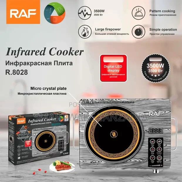 Raf R.8028 Infrared Cooker 3500W - Buy in Dar es Salaam, Tanzania | Smartware