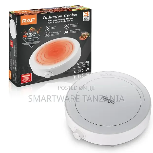 RAF R.8103W 2200W Portable Induction Burner - Buy in Dar es Salaam, Tanzania | Smartware