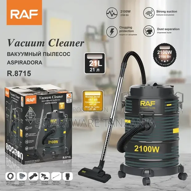 RAF R.8715 Vacuum 2100W 21L - Buy in Dar es Salaam, Tanzania | Smartware