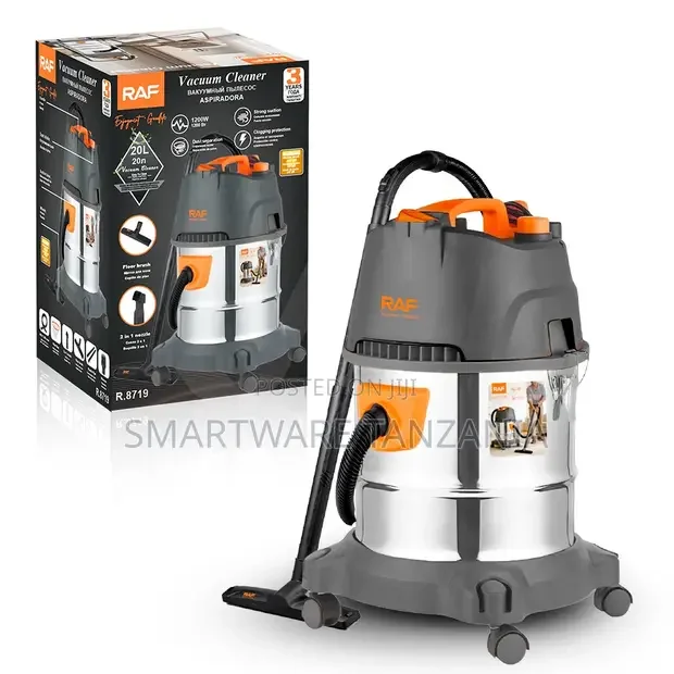RAF R.8719 Compact 20L 1200W Wet Dry Vacuum - Buy in Dar es Salaam, Tanzania | Smartware