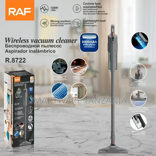 RAF R.8722 Wireless Vacuum Cleaner 120W - Buy in Dar es Salaam, Tanzania | Smartware