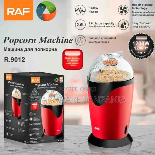 RAF R.9012 Electric Popcorn Maker - Buy in Dar es Salaam, Tanzania | Smartware
