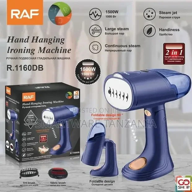 RAF R-1160 Handheld Garment Steamer – Buy in Dar es Salaam, Tanzania | Smartware