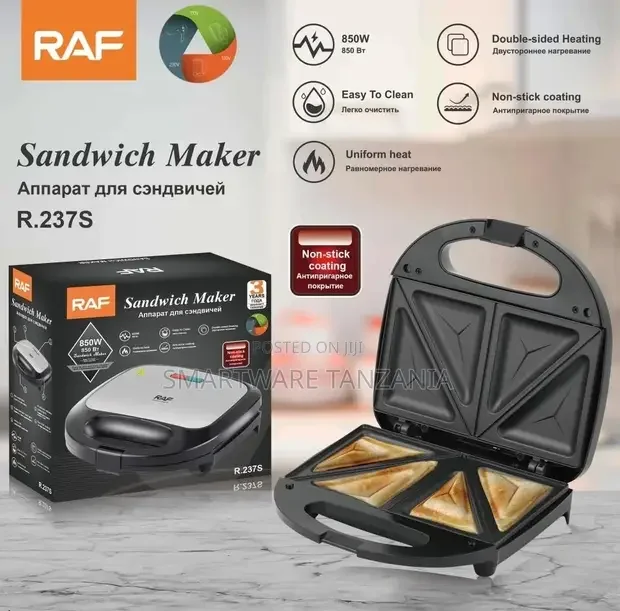 RAF R-237s Sandwich Maker – 850W - Buy in Dar es Salaam, Tanzania | Smartware