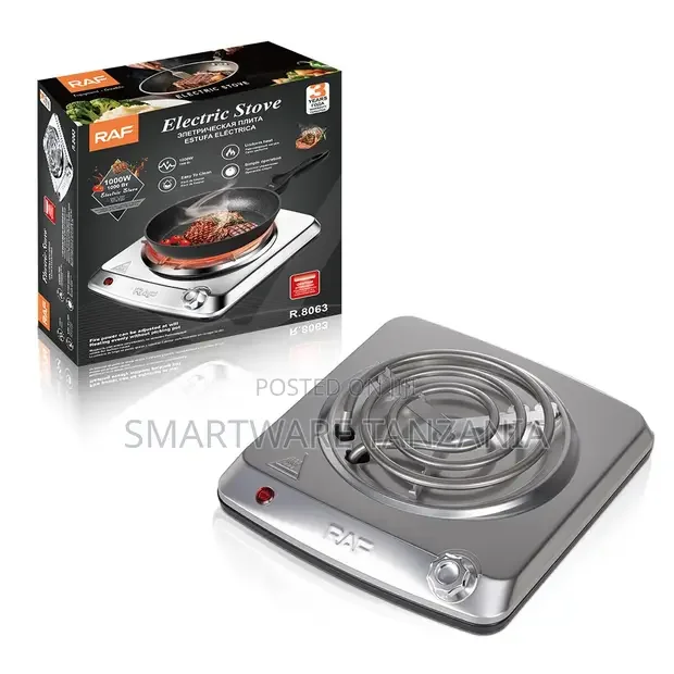 Raf Single Burner 1000w Electric Hot Plate - Buy in Dar es Salaam, Tanzania | Smartware