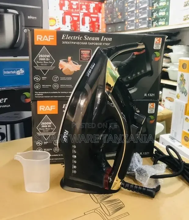 RAF Steam Iron 2600W Power - Buy in Dar es Salaam, Tanzania | Smartware