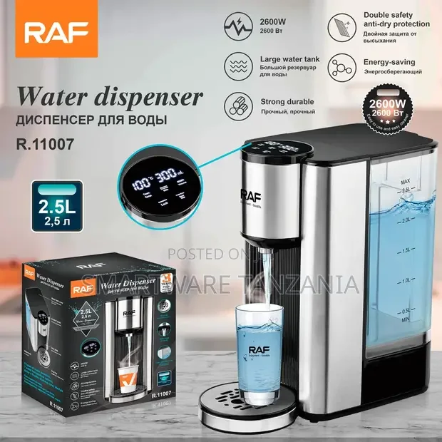 RAF Water Dispenser R.11007 - 2.5L Hot Cold Water Dispenser - Buy in Dar es Salaam, Tanzania | Smartware