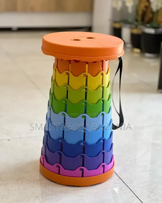 Rainbow Fishing Stool, Foldable Camping Stool - Buy in Dar es Salaam, Tanzania | Smartware