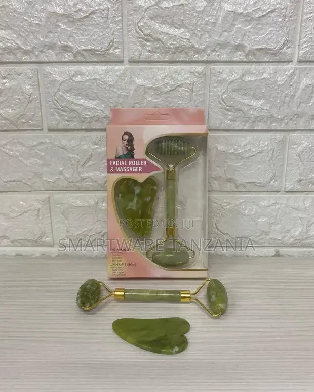 Real Natural Jade Roller & Guasha Tool - Buy in Dar es Salaam, Tanzania | Smartware