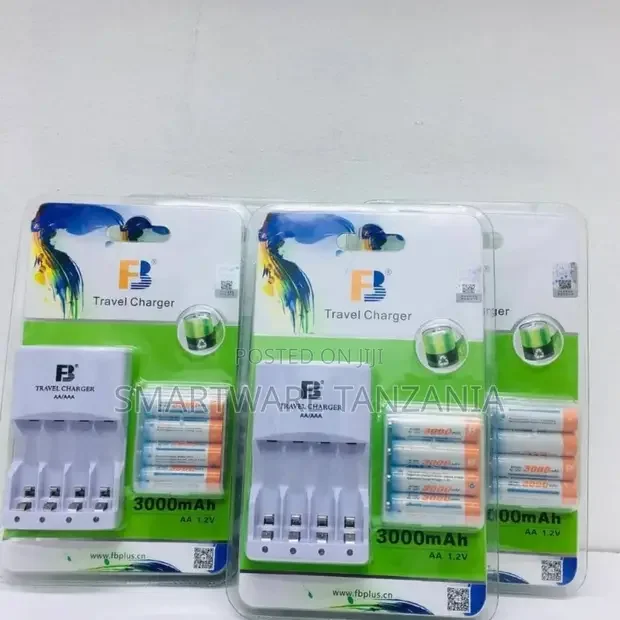Rechargeable AA Batteries, 3000mAh NiMH - Buy in Dar es Salaam, Tanzania | Smartware
