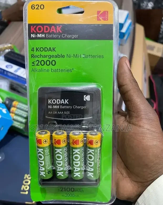 Rechargeable AA Batteries Recharge Universal Double A - Buy in Dar es Salaam, Tanzania | Smartware