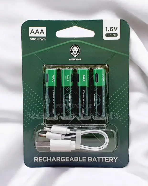 Rechargeable AAA Battery, 1.5H Fast Charge - Buy in Dar es Salaam, Tanzania | Smartware
