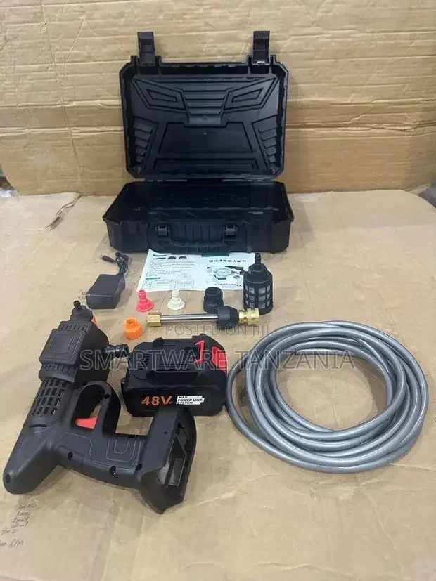 Rechargeable Car Washing Floor Cleaning Garden Watering Gun - Buy in Dar es Salaam, Tanzania | Smartware