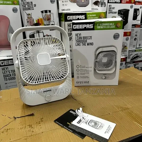 Rechargeable Fan for Camping & Travel - Buy in Dar es Salaam, Tanzania | Smartware