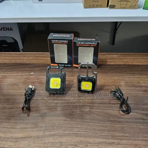 Rechargeable Keychain Mini Flashlight With Bottle Opener - Buy in Dar es Salaam, Tanzania | Smartware