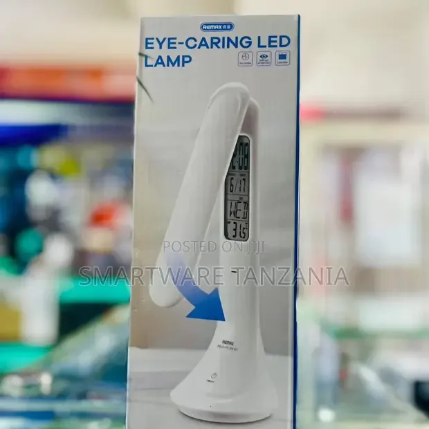 Remax Eye-caring LED Desk Lamp With Clock Calendar Display - Buy in Dar es Salaam, Tanzania | Smartware