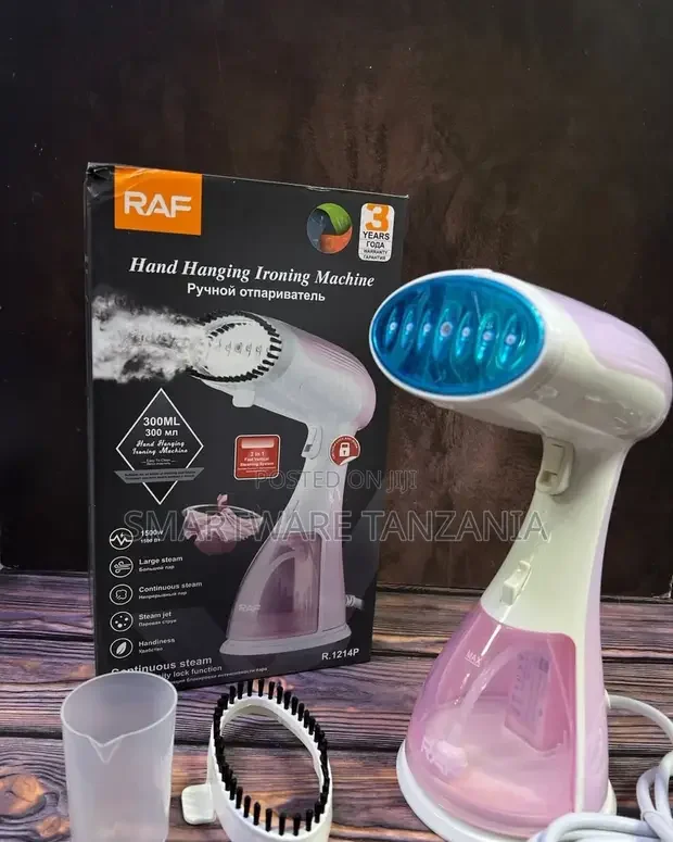 Removable 300ml Water Tank, Fast Heating Travel Steamer