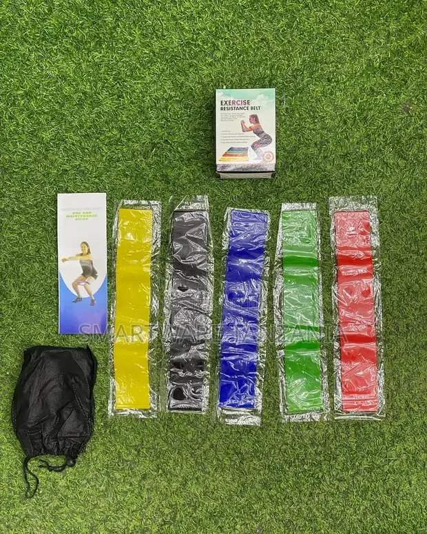 Resistance Bands Set 5 Pack - Buy in Dar es Salaam, Tanzania | Smartware