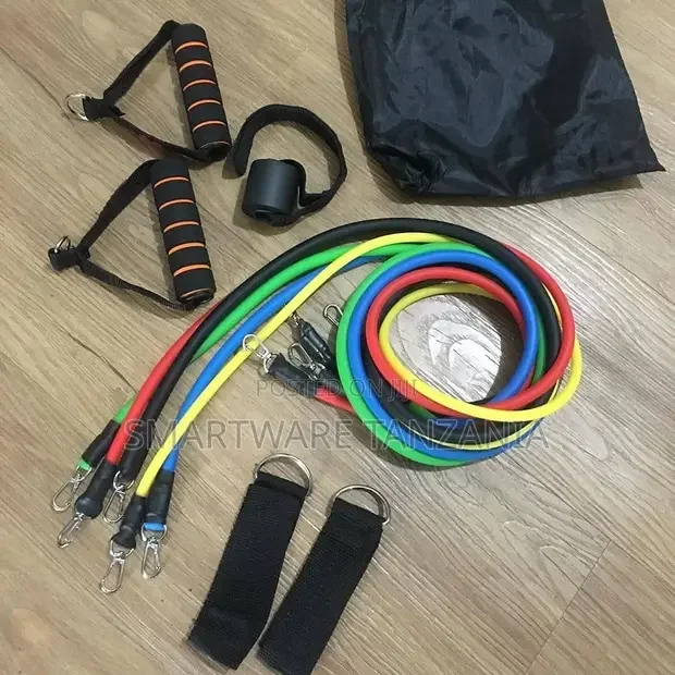 Resistance Bands Set For Exercise, Stretching And Workout - Buy in Dar es Salaam, Tanzania | Smartware