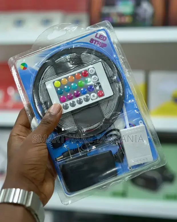 RGB LED Strip Light Kit With 24 Key Remote - Buy in Dar es Salaam, Tanzania | Smartware