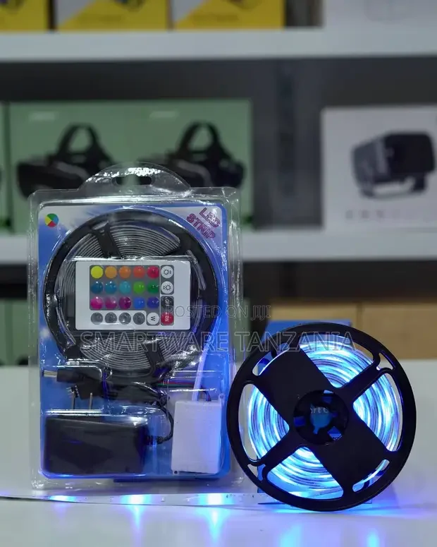 RGB LED Strip Light with Remote Control - Buy in Dar es Salaam, Tanzania | Smartware