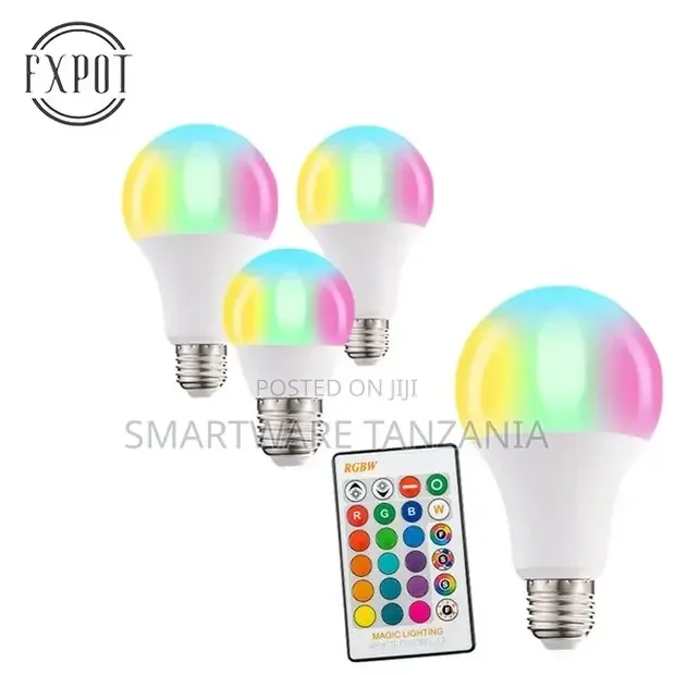 RGBW Bulb With Remote Control - Buy in Dar es Salaam, Tanzania | Smartware