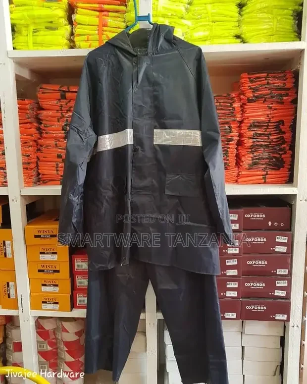 Rider Raincoat With Hood Water Resistant Rainsuit - Buy in Dar es Salaam, Tanzania | Smartware