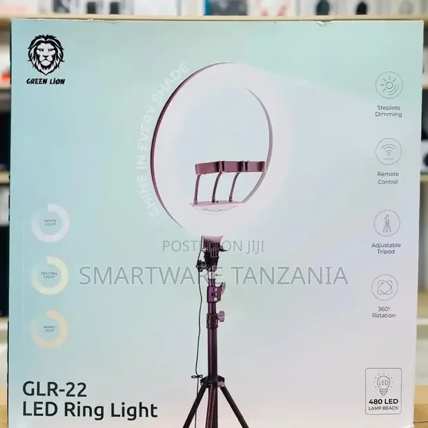 22 Inch Ring Light with Mini Phone Holder - Buy in Dar es Salaam, Tanzania | Smartware