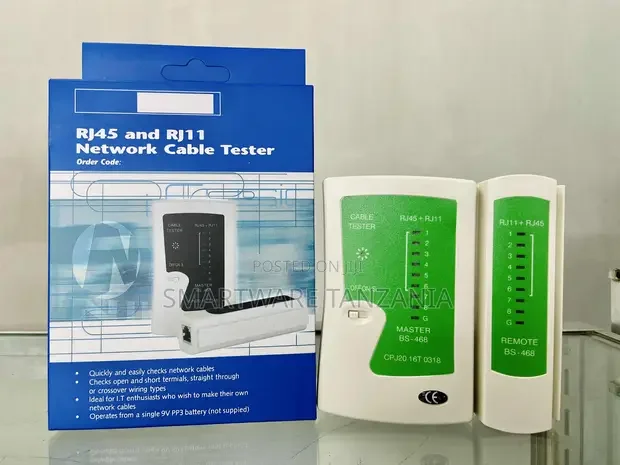 RJ45 RJ11 Network Cable Tester - Buy in Dar es Salaam, Tanzania | Smartware
