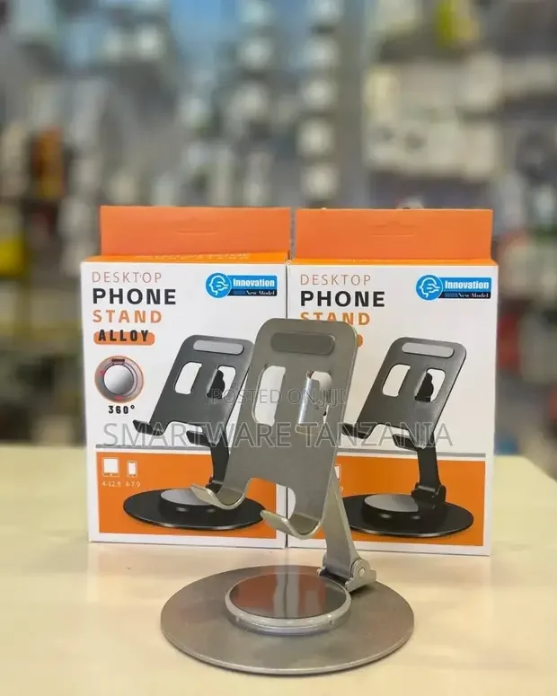 Rotating Phone Holder, Portable Foldable Cell Phone Stand - Buy in Dar es Salaam, Tanzania | Smartware