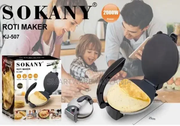 Electric Roti Maker - Chapati Maker Press - Buy in Dar es Salaam, Tanzania | Smartware