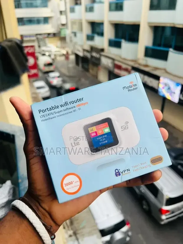 Portable Wifi Router with SIM Card Slot - Buy in Dar es Salaam, Tanzania | Smartware