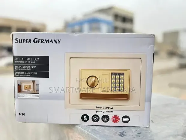 Safe Deposit Box Household Small Steel Office Anti-theft Box - Buy in Dar es Salaam, Tanzania | Smartware