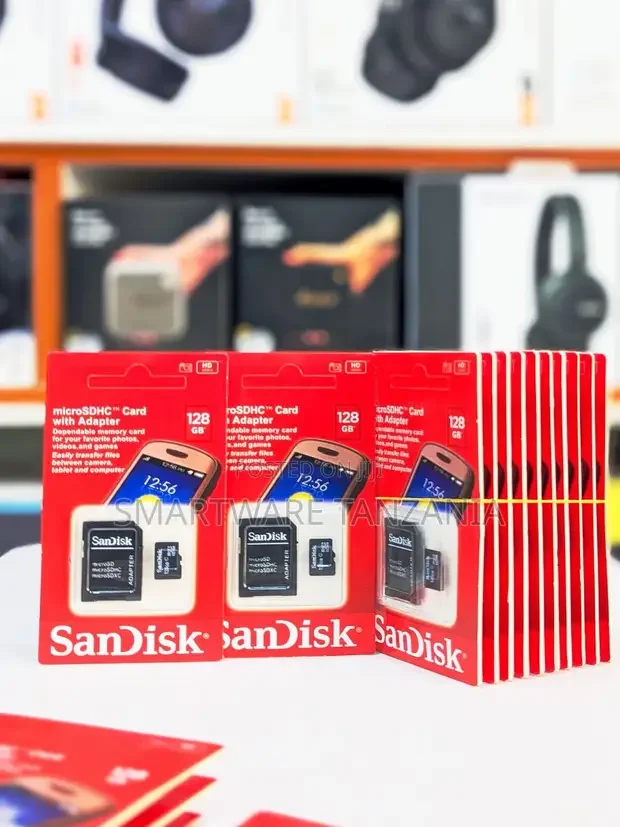 Sandisk 128GB Memory Card Class 10 - Buy in Dar es Salaam, Tanzania | Smartware